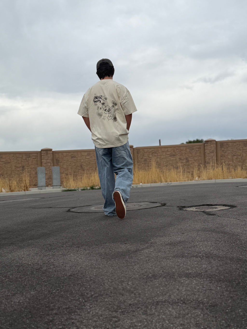 Splattered Heavyweight Tee