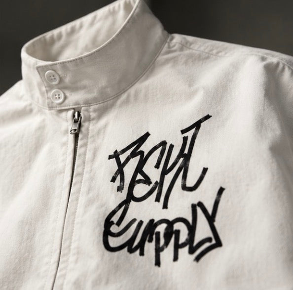 Stand Collar Bomber Jacket