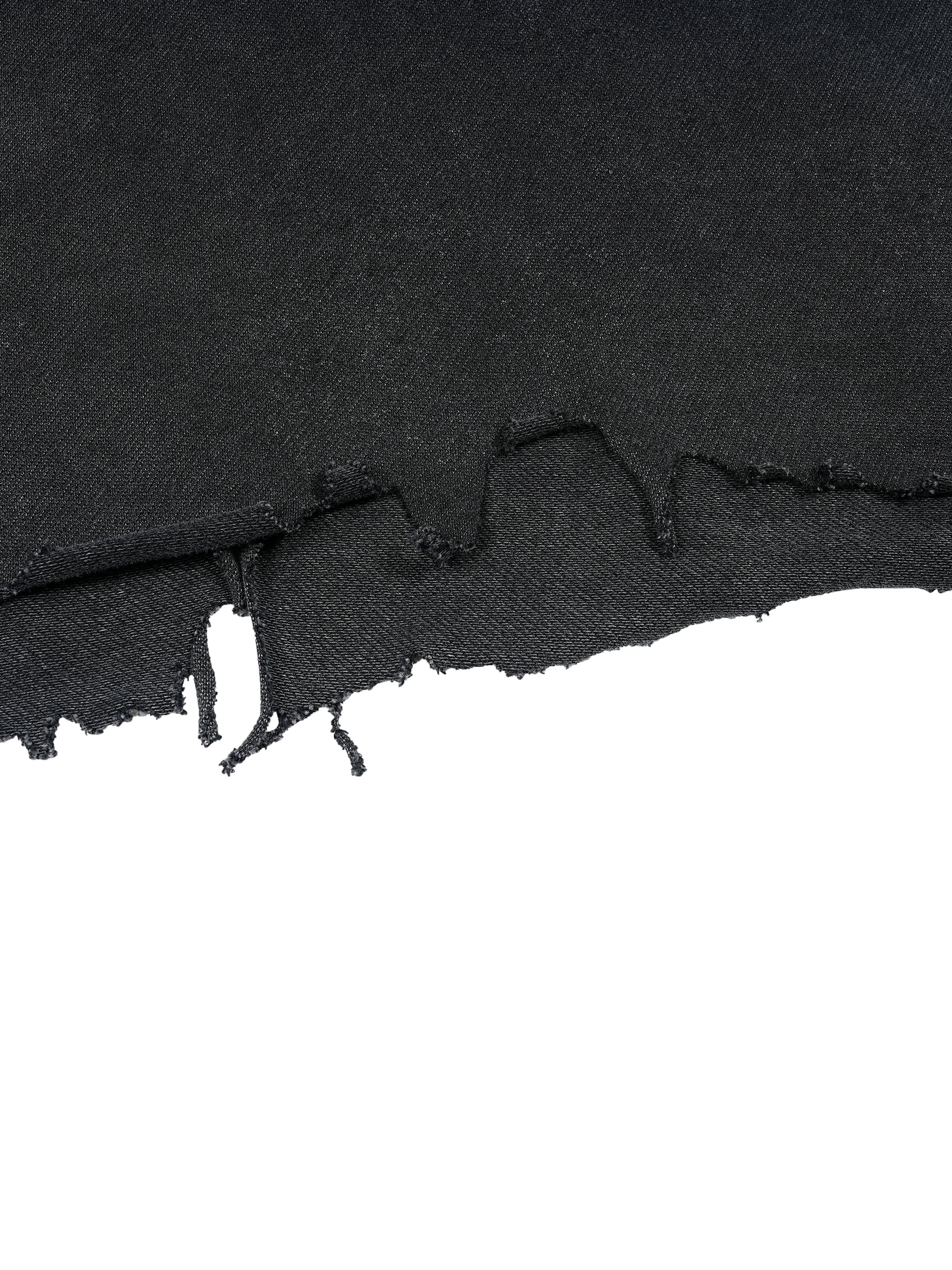 Distressed,Ripped,Tee,Cross Hatch