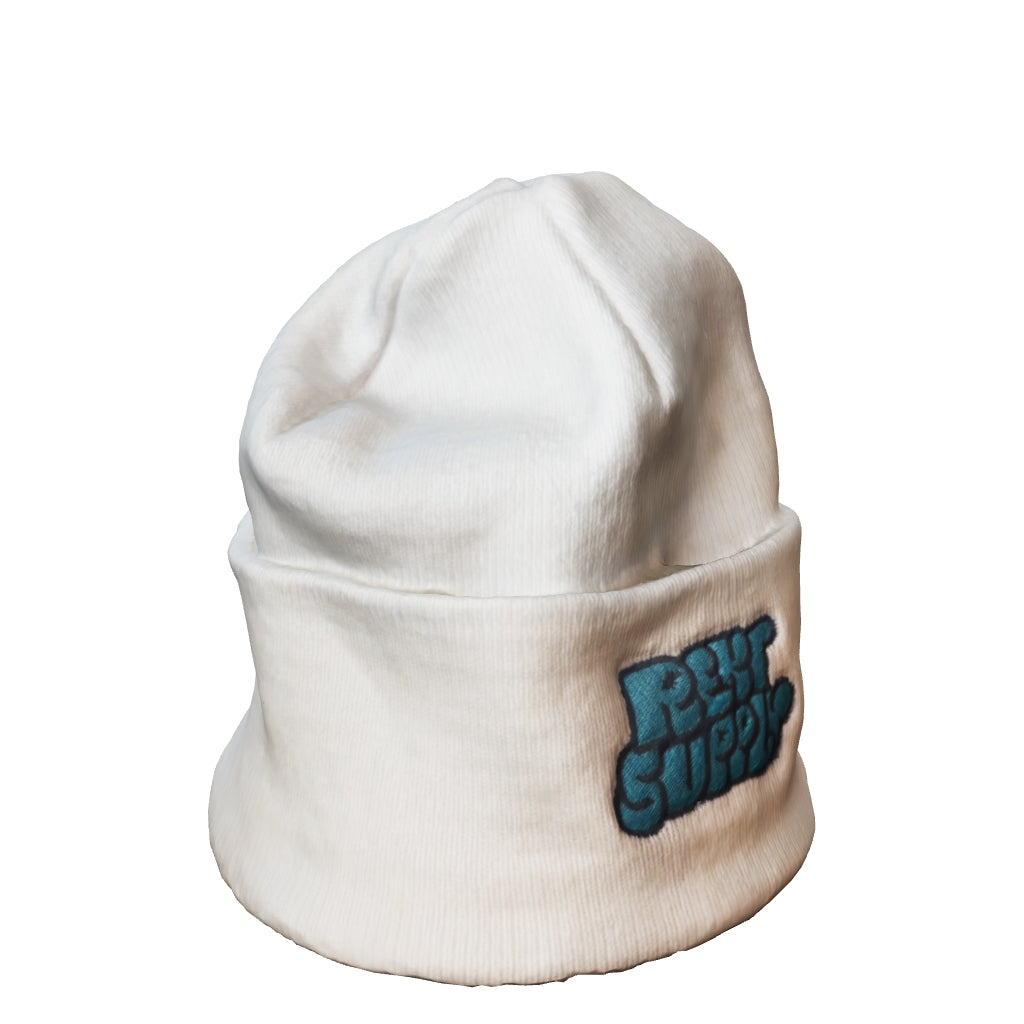 Embroidered Throw Up Beanie